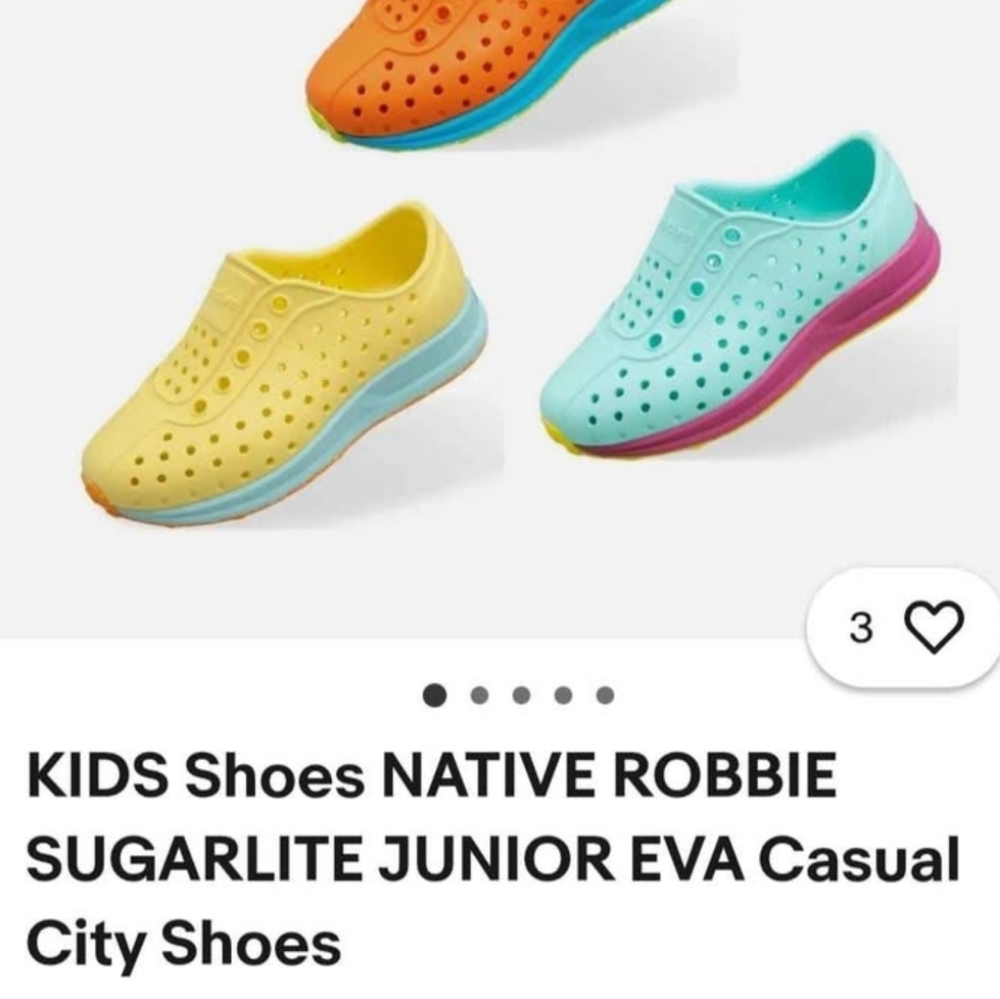 Native ROBBIE - C11 Teal Shoes